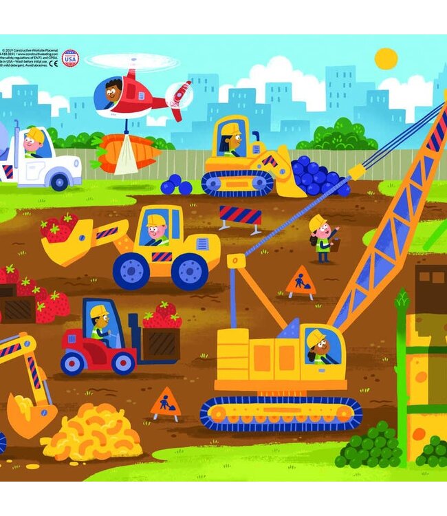 Construction Worksite Placemat