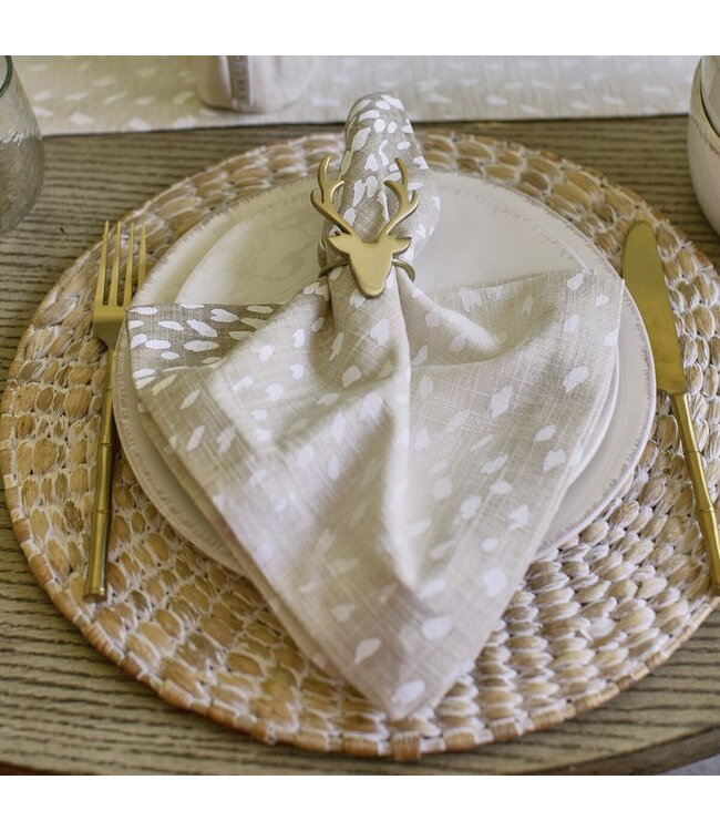 Gold Deer Napkin Ring