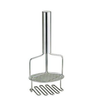 HIC Harold Import Company Dual-Action Potato Masher & Ricer – Fast Spring-Loaded Tool