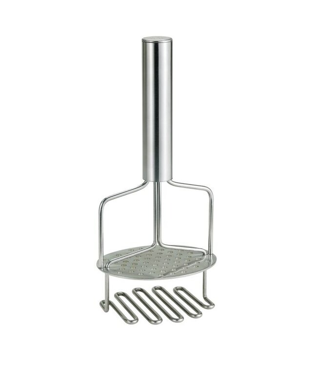 HIC Harold Import Company Dual-Action Potato Masher & Ricer – Fast Spring-Loaded Tool