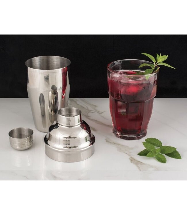 HIC Harold Import Company Cocktail Shaker Stainless Steel - 18oz