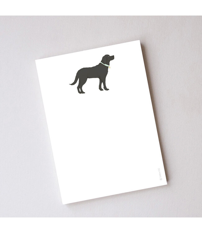 Black Pup Notepad