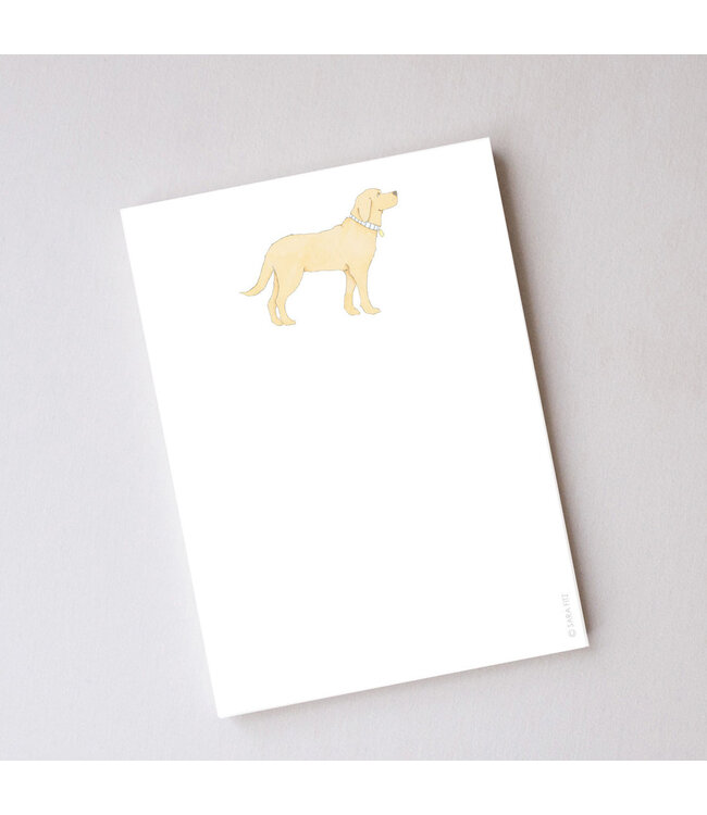 Golden Pup Notepad