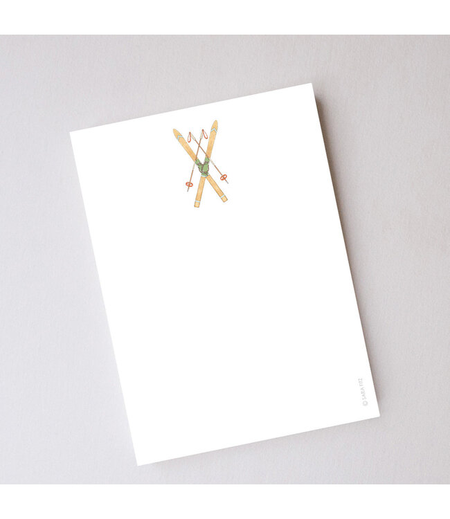Vintage Skis Notepad