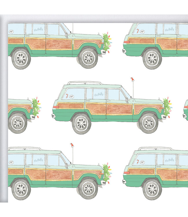 Holiday Wagon Gift Wrap