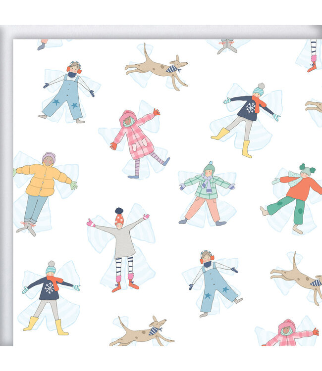 Snow Angel Gift Wrap