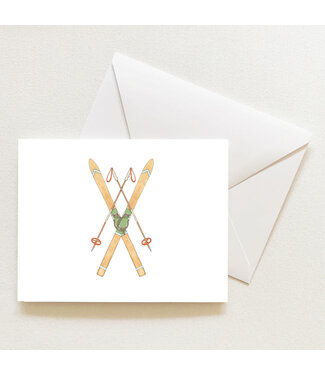 Vintage Skis Boxed Note Cards