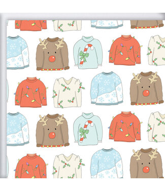 Ugly Sweater Gift Wrap