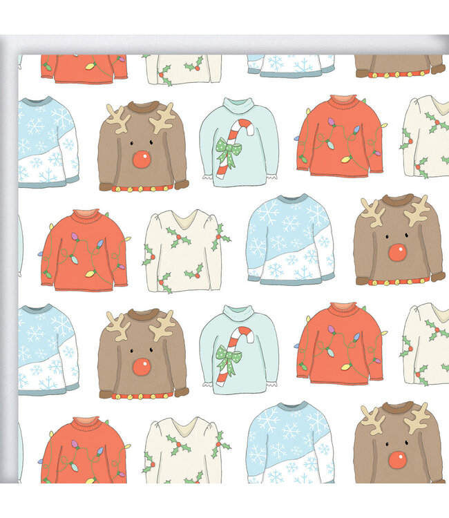 Ugly Sweater Gift Wrap