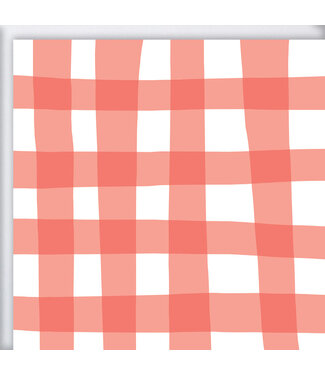 Red Check Gift Wrap