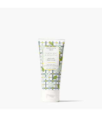 Beekman Glacial Mint + Eucalyptus - 2oz Hand Cream