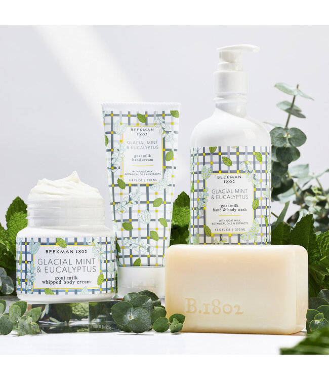 Beekman Glacial Mint + Eucalyptus - 2oz Hand Cream