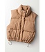 Essential Puffer Down Vest with Adjustable Hem