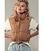 Essential Puffer Down Vest with Adjustable Hem