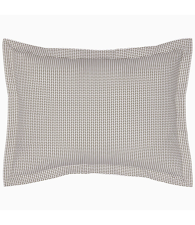 John Robshaw Cinde Coffee Organic Sham - King