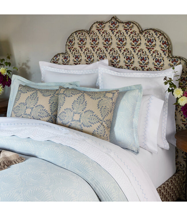 John Robshaw Verdin Lapis Decorative Pillow