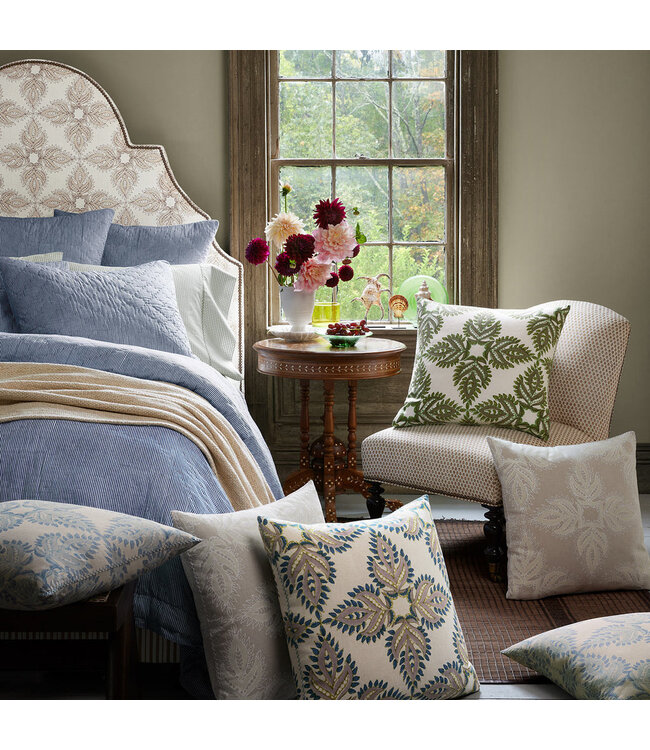 John Robshaw Verdin Lapis Decorative Pillow