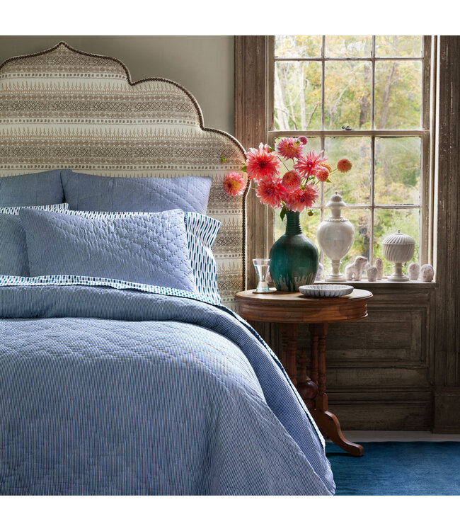 John Robshaw Nandi Indigo Sham - King