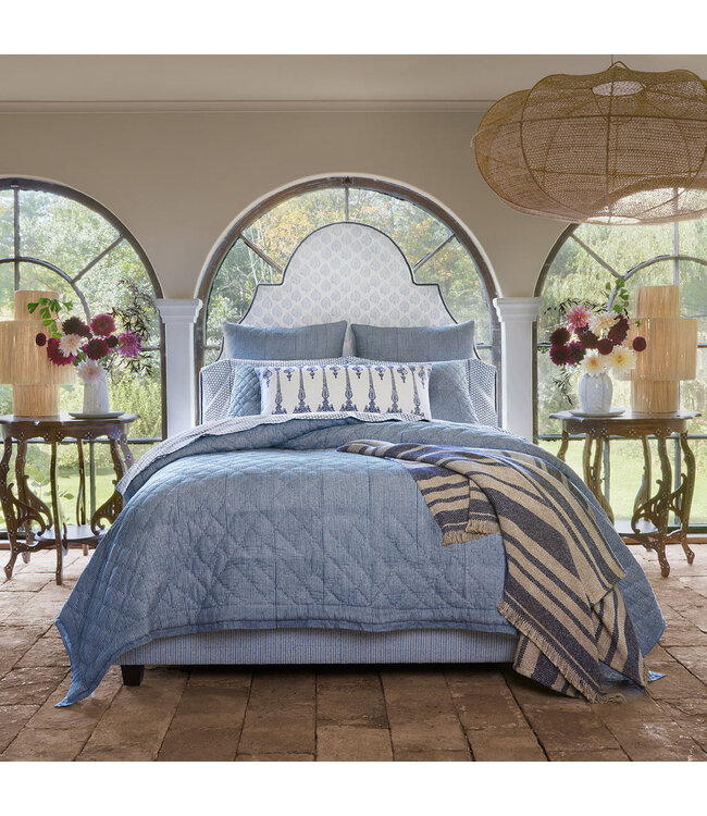 John Robshaw Nandi Indigo Quilt - King / Cal King
