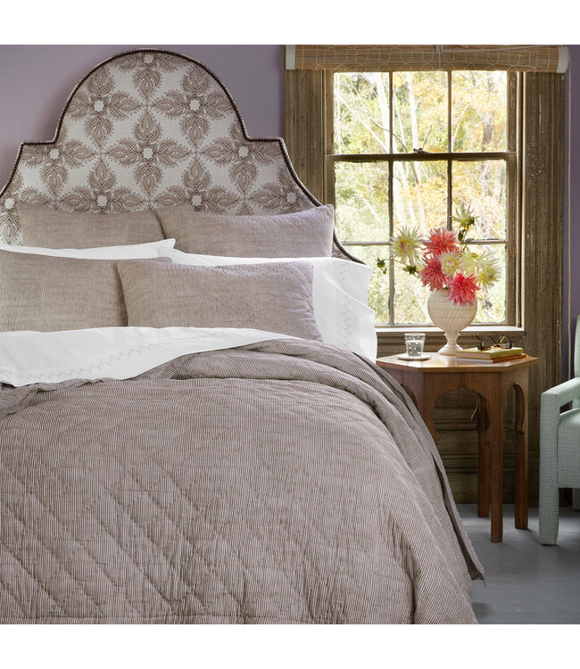 John Robshaw Nandi Coffee Quilt - Full / Queen