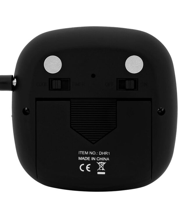 Escali Touch Screen Thermometer and Timer - Black