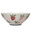 Hand Painted Stoneware Bowl - Strawberries