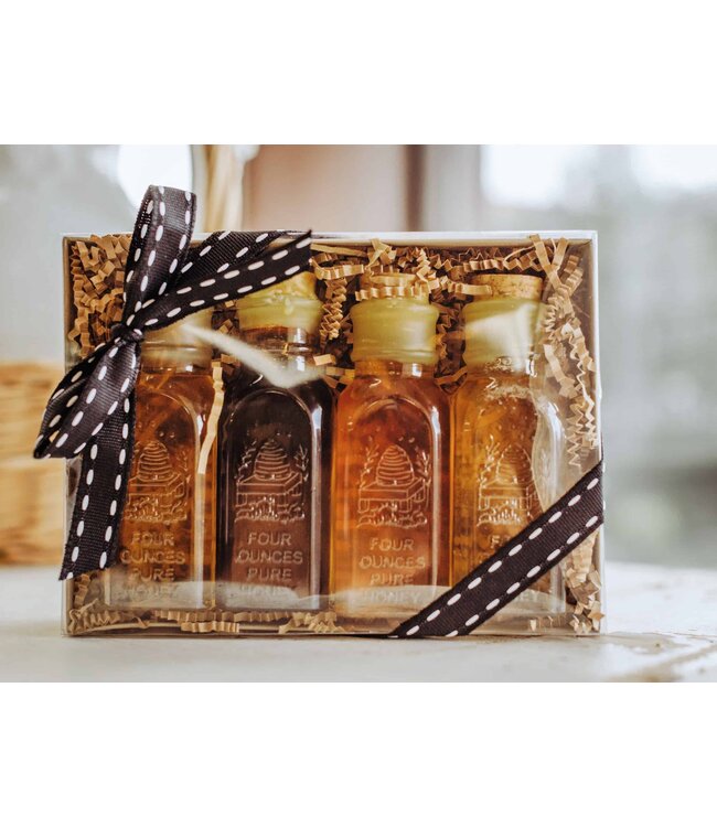 Vintage Honey Bottle Sampler Gift Set