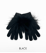 Linda Richards Angora Pom Pom Gloves