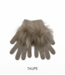 Linda Richards Angora Pom Pom Gloves