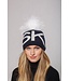 Linda Richards "SKI" Angora Pom Pom Hat