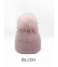 Linda Richards Angora Pom Pom Hat