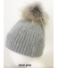 Linda Richards Angora Pom Pom Hat