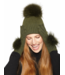Linda Richards Angora Pom Pom Hat