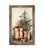 Presents with Christmas Tree - Rectangle Frame