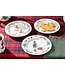 Assorted Nutcracker Wonderland 8" Salad Plates - Set of 4