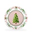 Christmas Tree Pink - 10.5" Dinner Plate