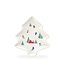 Winter Ski Slope Tree 7" Shape Tray