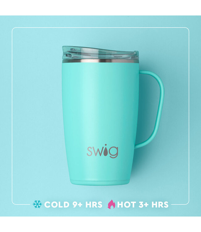 Swig 18oz Christmas Plaid Travel Mug