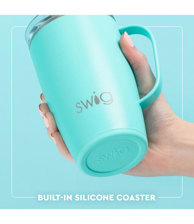 Swig 18oz Christmas Plaid Travel Mug