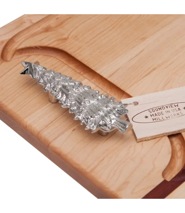 Soundview Millworks "STOWE" Appetizer Board - Large - Xmas