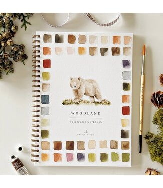 Woodland Watercolor Workbook