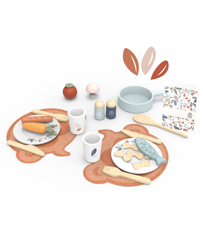 Dining Set - Role Play - Wooden Toys