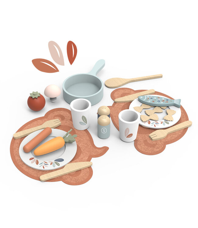 Dining Set - Role Play - Wooden Toys