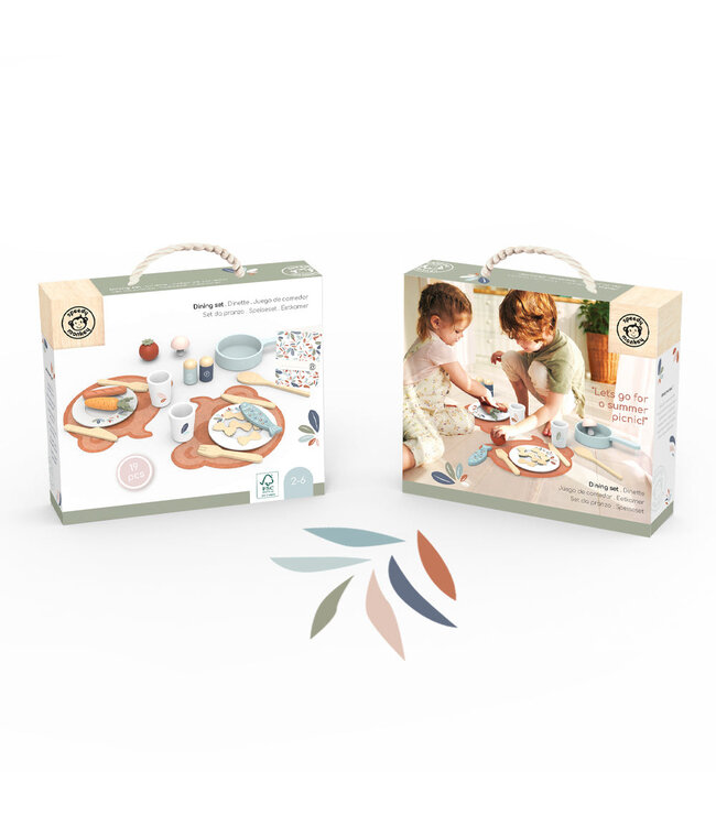 Dining Set - Role Play - Wooden Toys