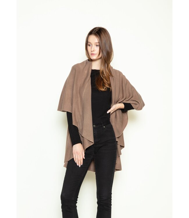 Common Knit Basic Shawl Vest