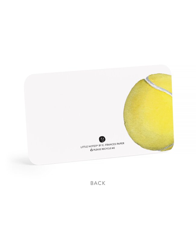 E. Francis Little Notes - Tennis