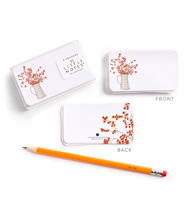 E. Francis Little Notes - Autumn Berry Pitcher