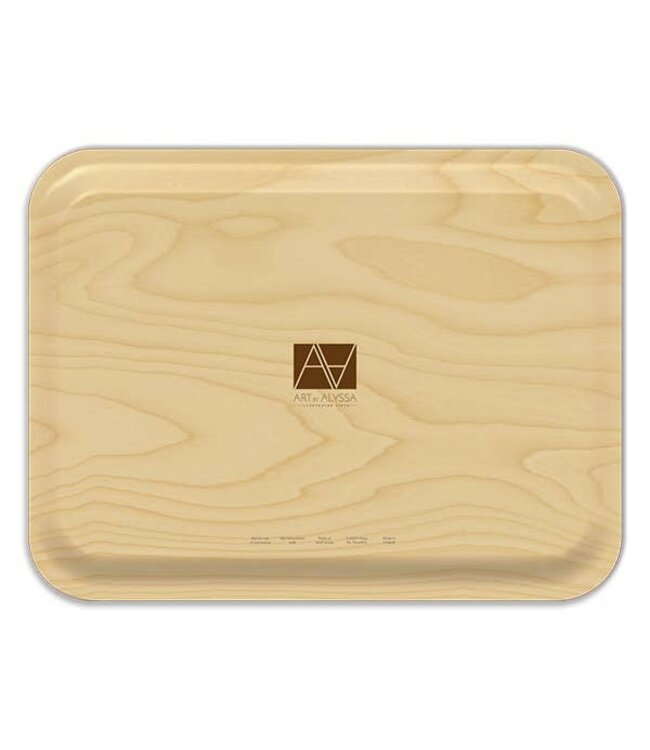 Snowy Barn Winter- Serving Tray