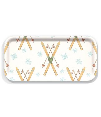 Retro Vintage Skis - Serving Tray