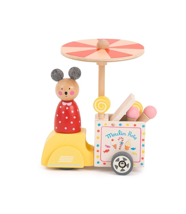 Ice Cream Tricycle - the Big Family - Moulin Roty